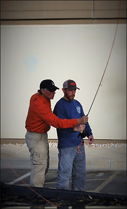 Clear Creek Fly Casting Lessons